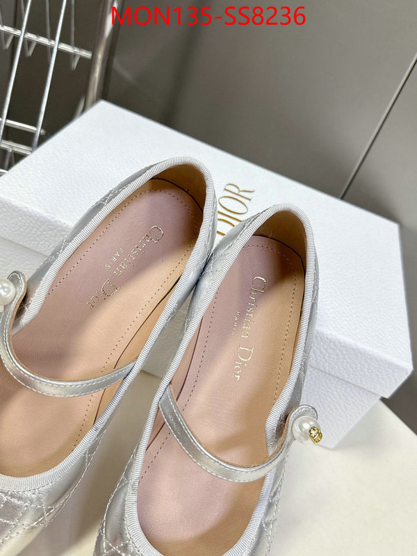 Women Shoes-Dior designer high replica ID: SS8236 $: 135USD
