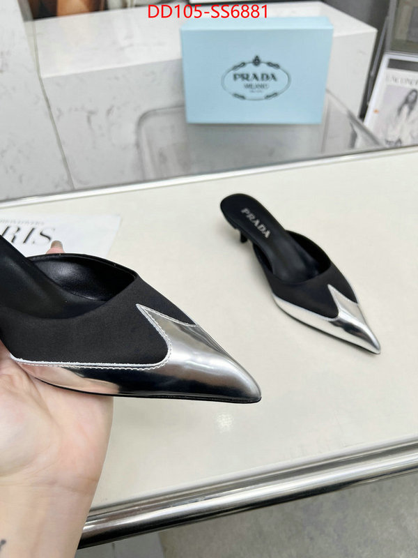 Women Shoes-Prada where can you buy a replica ID: SS6881 $: 105USD