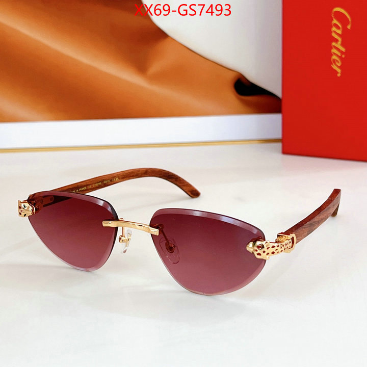 Glasses-Cartier top quality replica ID: GS7493 $: 69USD