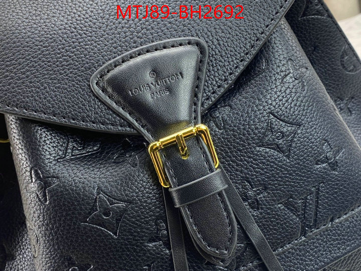 LV Bags(4A)-Backpack- the best affordable ID: BH2692 $: 89USD,