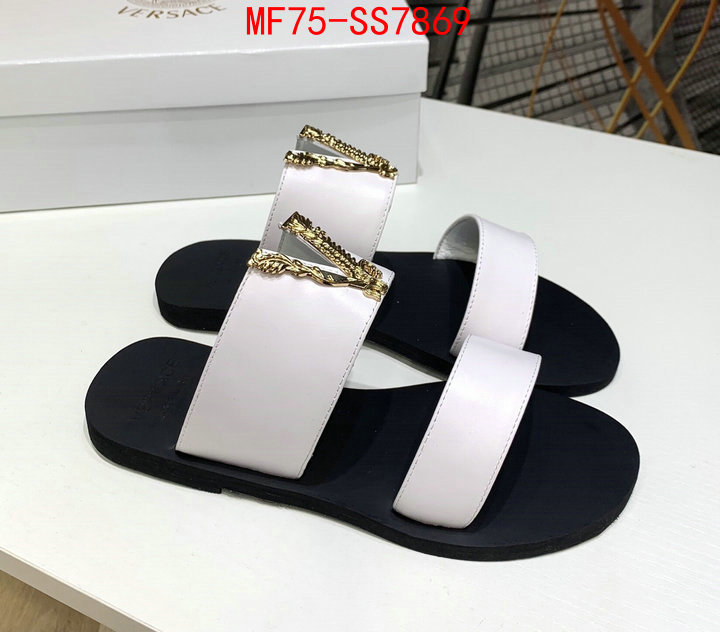 Women Shoes-Versace shop cheap high quality 1:1 replica ID: SS7869 $: 75USD