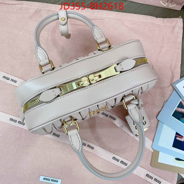 Miu Miu Bags(TOP)-Handbag- where could you find a great quality designer ID: BH2618 $: 355USD,