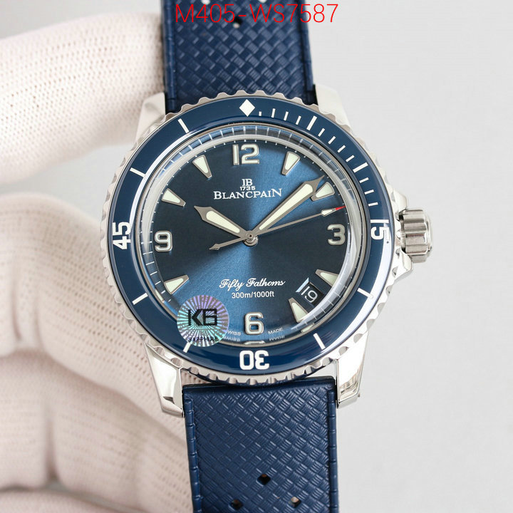 Watch(TOP)-Blancpain 2024 replica wholesale cheap sales online ID: WS7587 $: 405USD