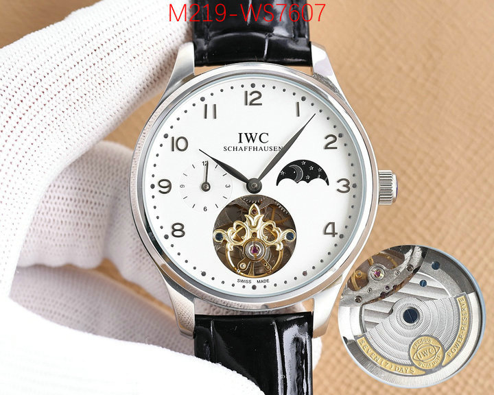 Watch(TOP)-IWC buy 1:1 ID: WS7607 $: 219USD-shoes yupoo Watch(TOP)-IWC buy 1:1 ID: WS7607 $: 219USD