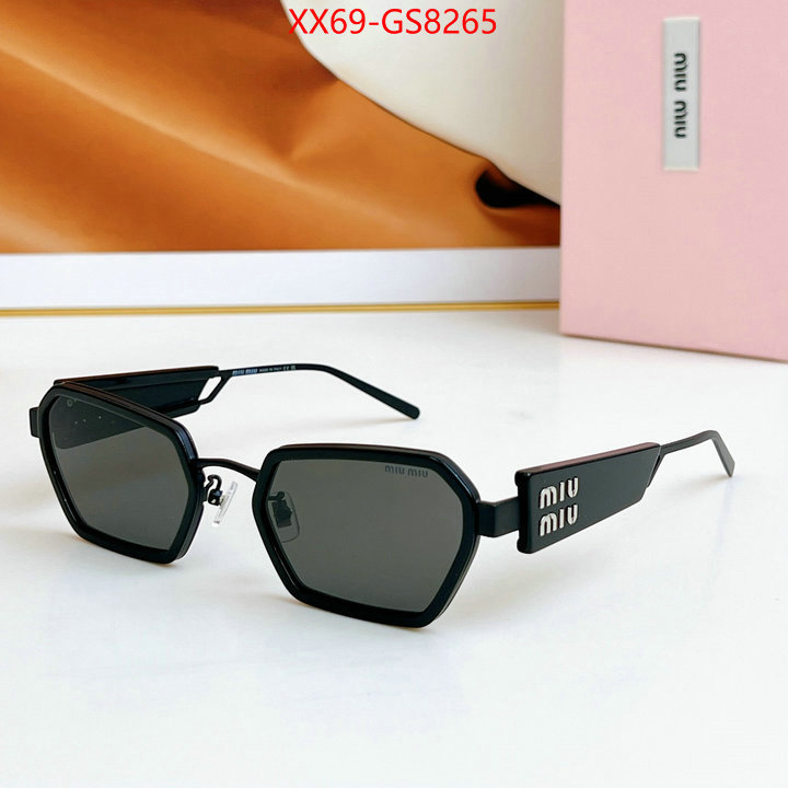 Glasses-Miu Miu top fake designer ID: GS8265 $: 69USD