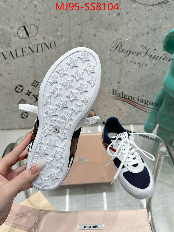 Women Shoes-Miu Miu quality aaaaa replica ID: SS8104 $: 95USD