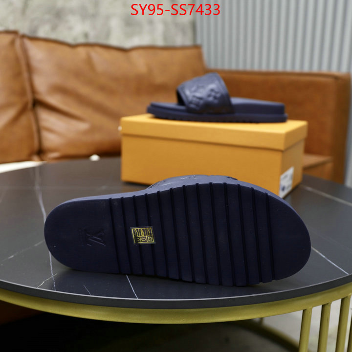 Men Shoes-LV fake designer ID: SS7433 $: 95USD