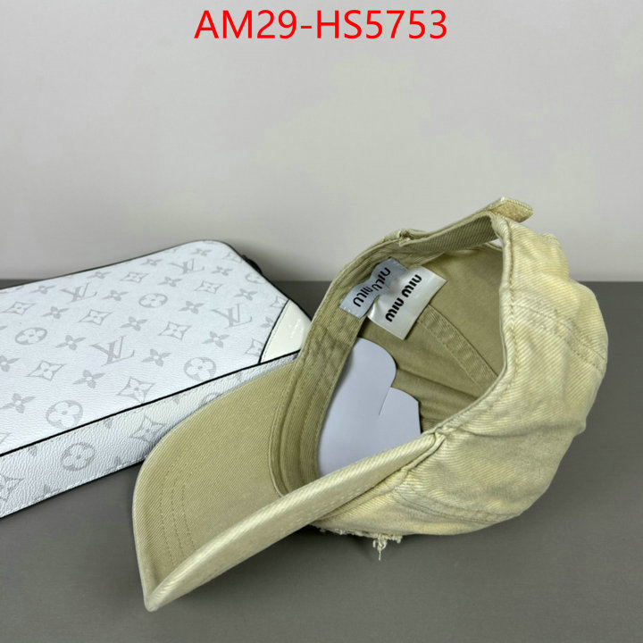Cap(Hat)-Miu Miu can you buy knockoff ID: HS5753 $: 29USD