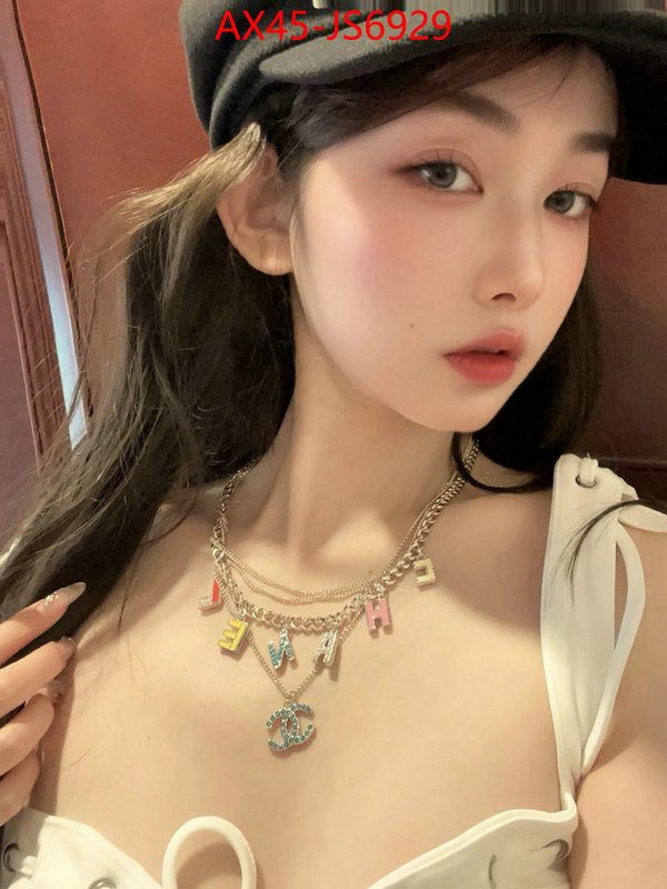 Jewelry-Chanel designer fake ID: JS6929 $: 45USD