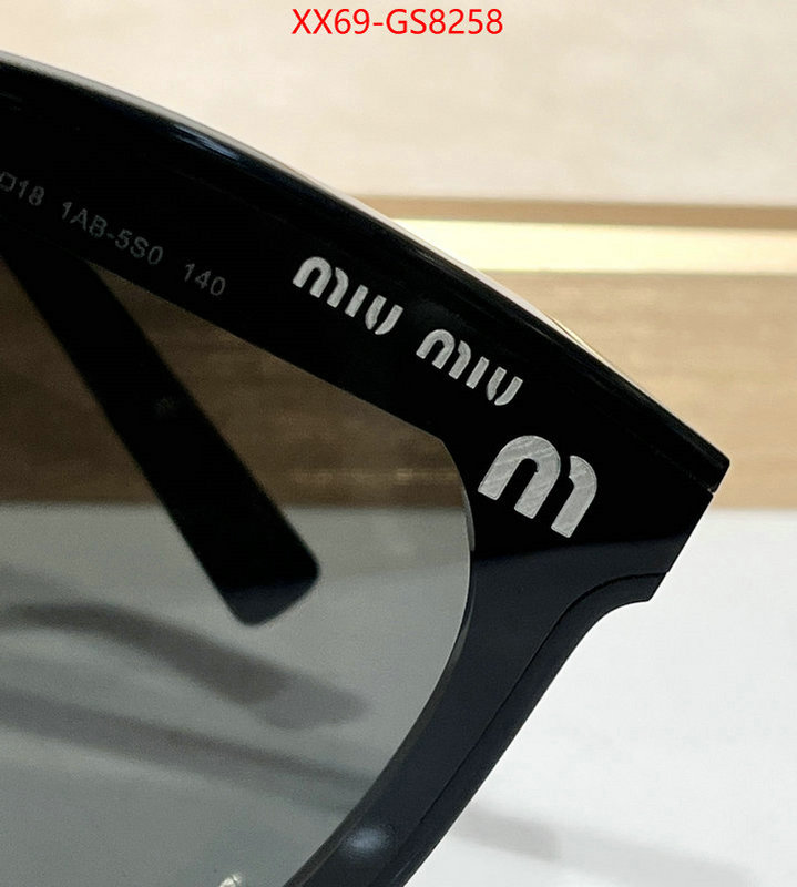 Glasses-Miu Miu fashion replica ID: GS8258 $: 69USD