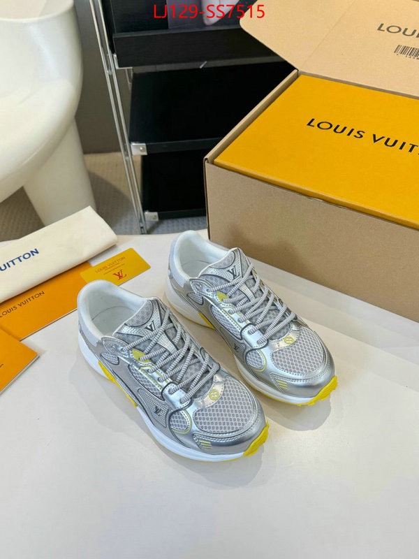 Men Shoes-LV high quality replica ID: SS7515 $: 129USD