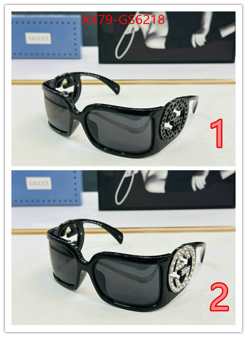 Glasses-Gucci best replica ID: GS6218 $: 79USD
