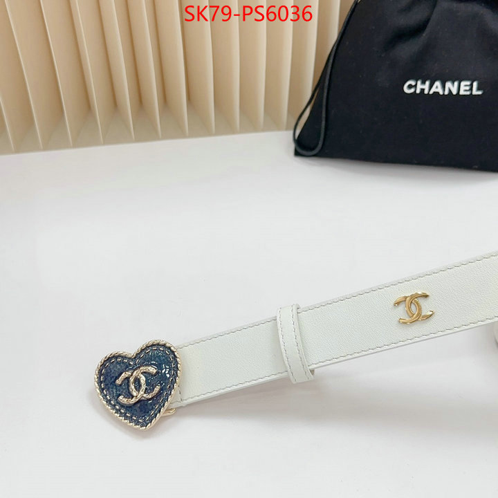 Belts-Chanel aaaaa+ replica designer ID: PS6036 $: 79USD