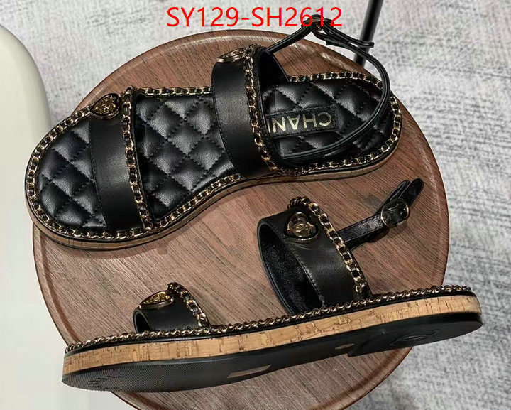Women Shoes-Chanel luxury fake ID: SH2612 $: 129USD