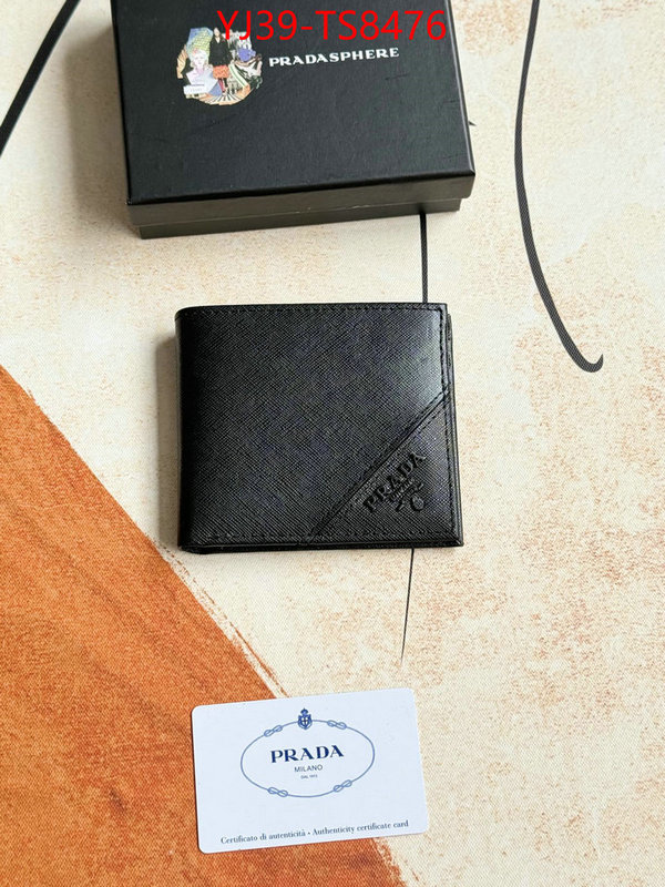 Prada Bags(4A)-Wallet found replica ID: TS8476 $: 39USD,