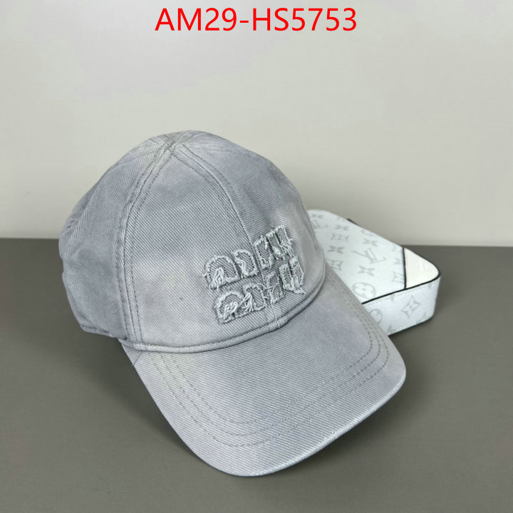 Cap(Hat)-Miu Miu can you buy knockoff ID: HS5753 $: 29USD