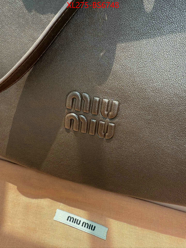 Miu Miu Bags(4A)-Handbag- quality aaaaa replica ID: BS6748 $: 275USD,