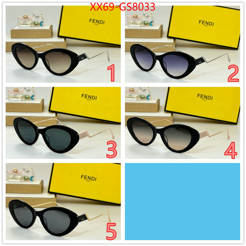 Glasses-Fendi cheap replica ID: GS8033 $: 69USD