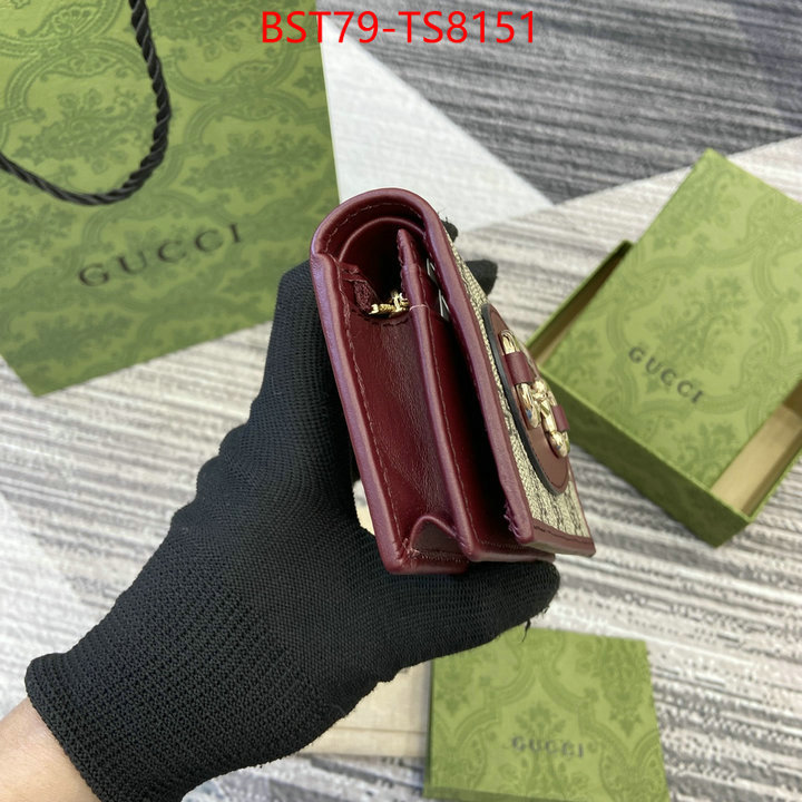 Gucci Bags(TOP)-Wallet- we curate the best ID: TS8151 $: 79USD,