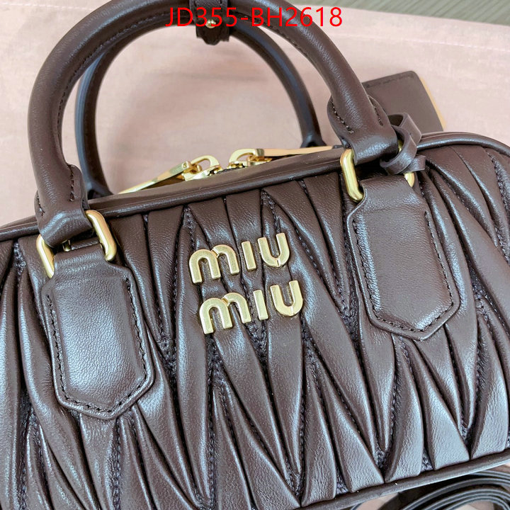 Miu Miu Bags(TOP)-Handbag- where could you find a great quality designer ID: BH2618 $: 355USD,