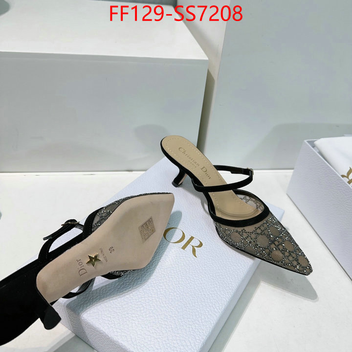 Women Shoes-Dior best luxury replica ID: SS7208 $: 129USD