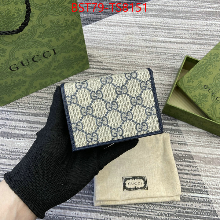 Gucci Bags(TOP)-Wallet- we curate the best ID: TS8151 $: 79USD,