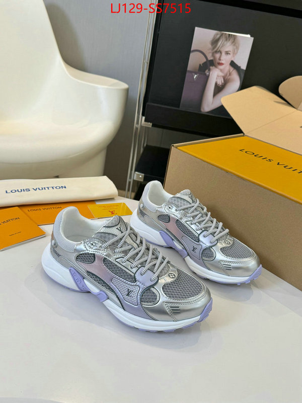 Men Shoes-LV high quality replica ID: SS7515 $: 129USD