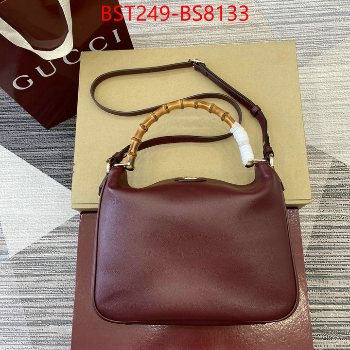 Gucci Bags(TOP)-Diana-Bamboo- top quality designer replica ID: BS8133 $: 249USD,
