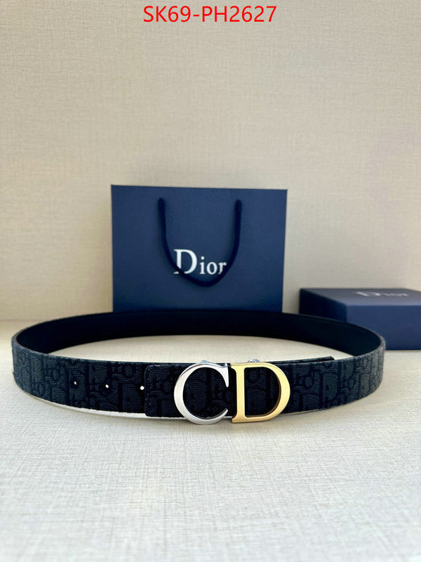 Belts-Dior quality replica ID: PH2627 $: 69USD