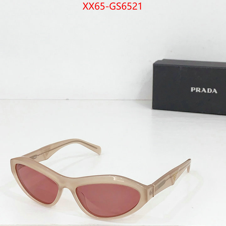 Glasses-Prada luxury fashion replica designers ID: GS6521 $: 65USD