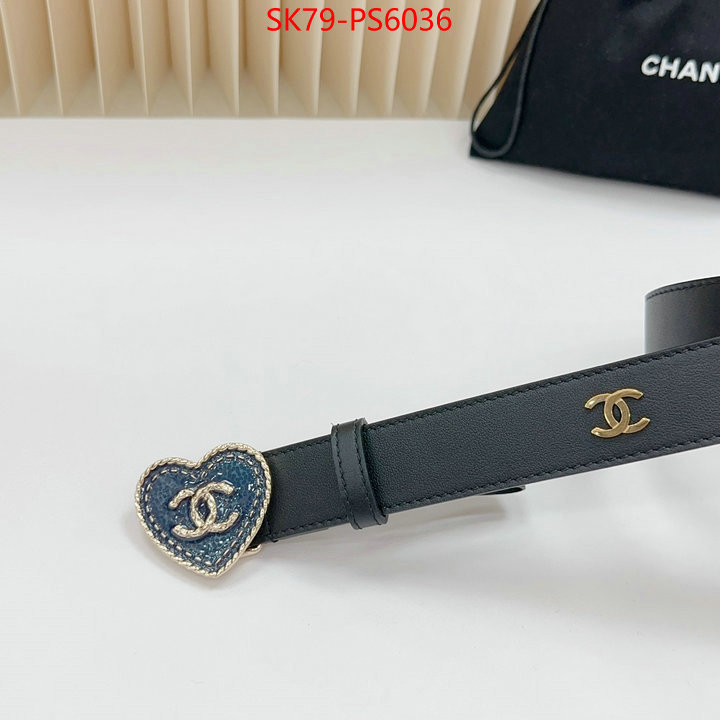 Belts-Chanel aaaaa+ replica designer ID: PS6036 $: 79USD