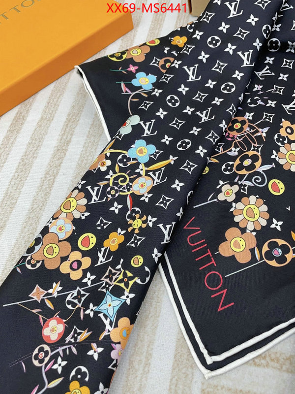 Scarf-LV top quality fake ID: MS6441 $: 69USD
