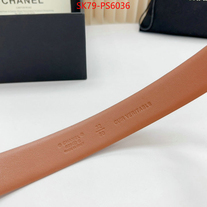 Belts-Chanel aaaaa+ replica designer ID: PS6036 $: 79USD