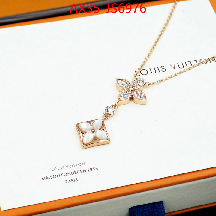 Jewelry-LV buy aaaaa cheap ID: JS6976 $: 35USD