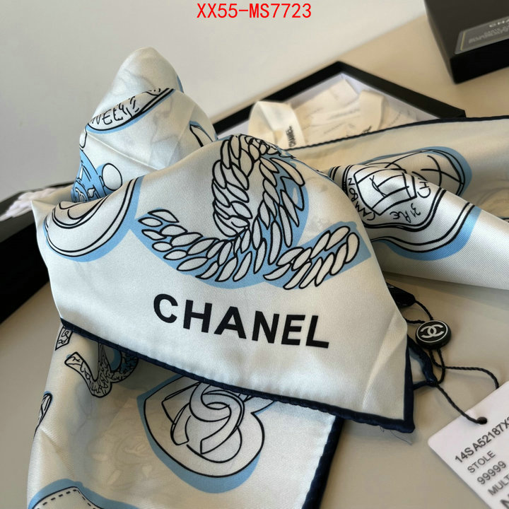 Scarf-Chanel can you buy knockoff ID: MS7723 $: 55USD