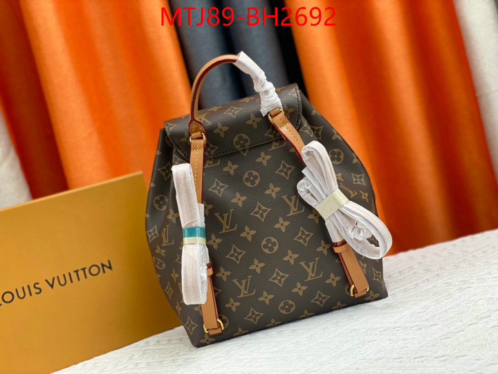 LV Bags(4A)-Backpack- the best affordable ID: BH2692 $: 89USD,