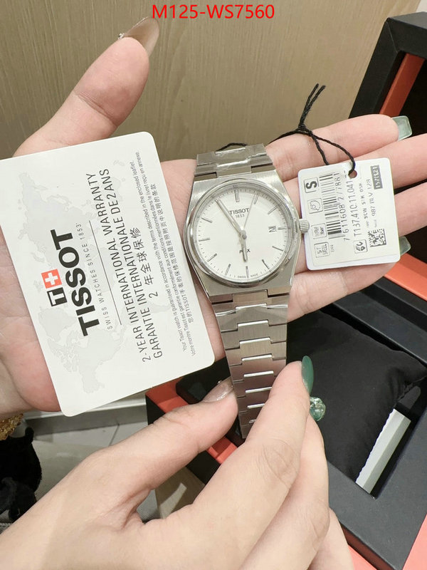 Watch(4A)-Tissot every designer ID: WS7560 $: 125USD-shoes yupoo Watch(4A)-Tissot every designer ID: WS7560 $: 125USD