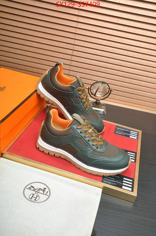 Men Shoes-Hermes fake cheap best online ID: SS7409 $: 129USD