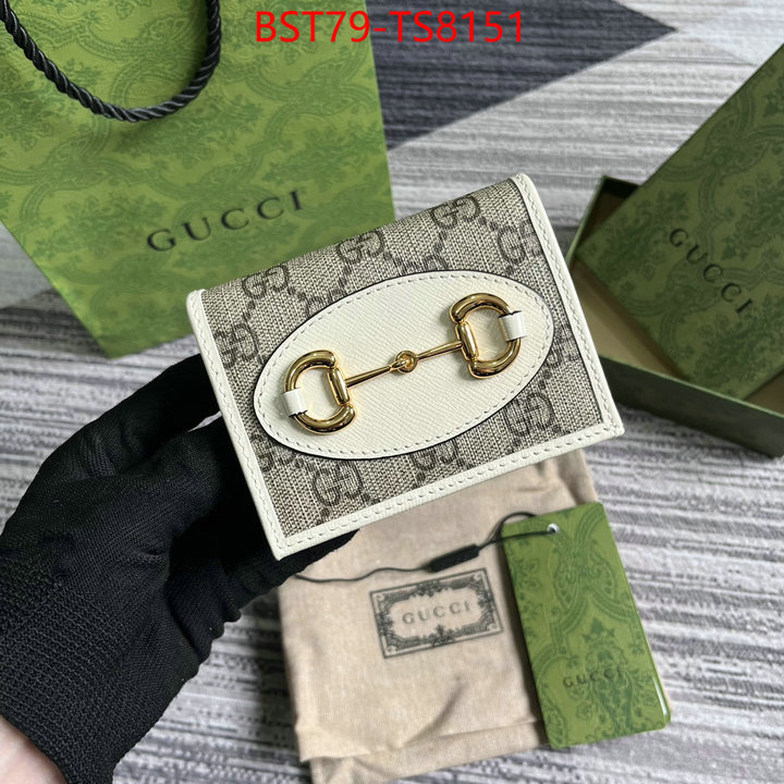 Gucci Bags(TOP)-Wallet- we curate the best ID: TS8151 $: 79USD,