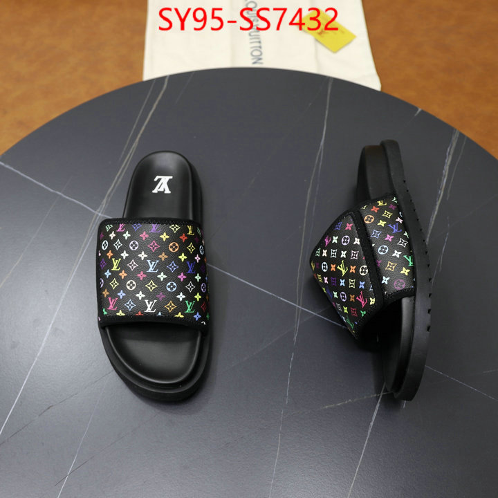 Men Shoes-LV aaaaa class replica ID: SS7432 $: 95USD
