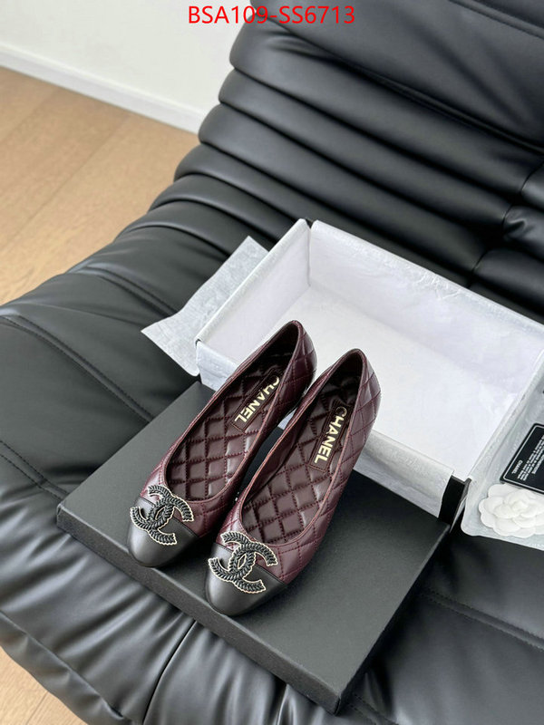 Women Shoes-Chanel replica 1:1 high quality ID: SS6713 $: 109USD