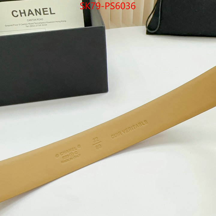 Belts-Chanel aaaaa+ replica designer ID: PS6036 $: 79USD