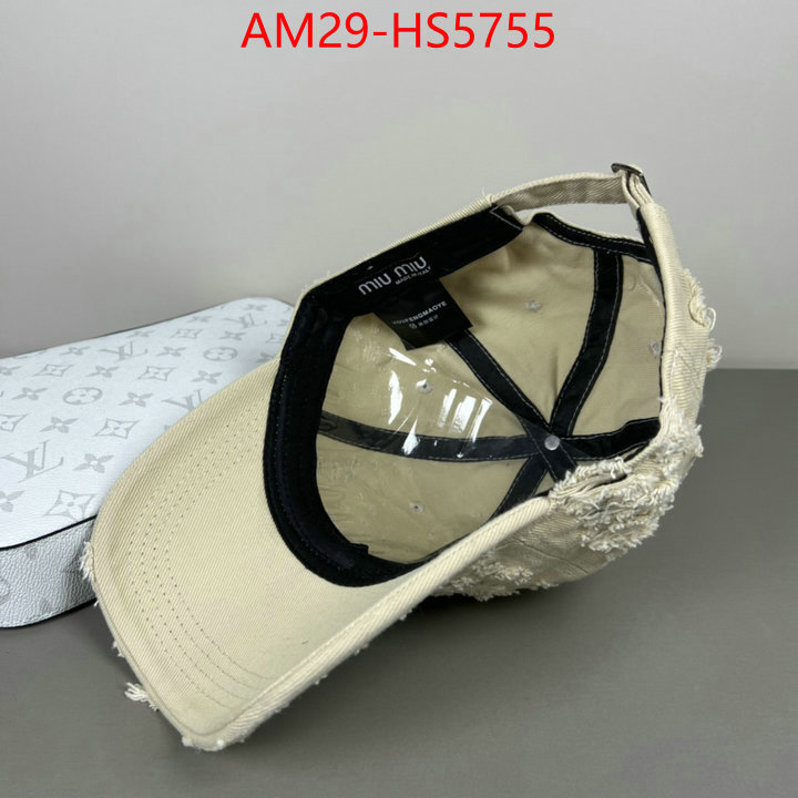 Cap(Hat)-Miu Miu the quality replica ID: HS5755 $: 29USD