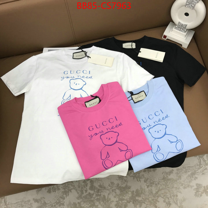 Clothing-Gucci high quality 1:1 replica ID: CS7963 $: 85USD