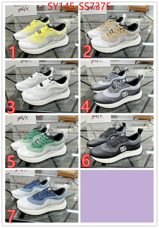 Men Shoes-DG best replica quality ID: SS7375 $: 145USD