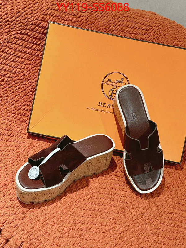 Women Shoes-Hermes top perfect fake ID: SS6088 $: 119USD