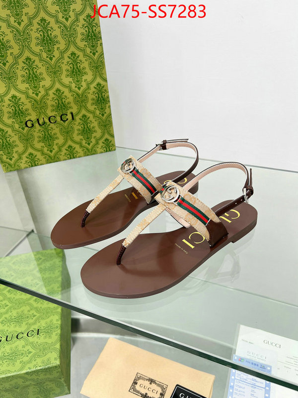 Women Shoes-Gucci designer fake ID: SS7283 $: 75USD