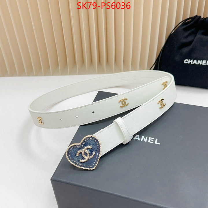 Belts-Chanel aaaaa+ replica designer ID: PS6036 $: 79USD