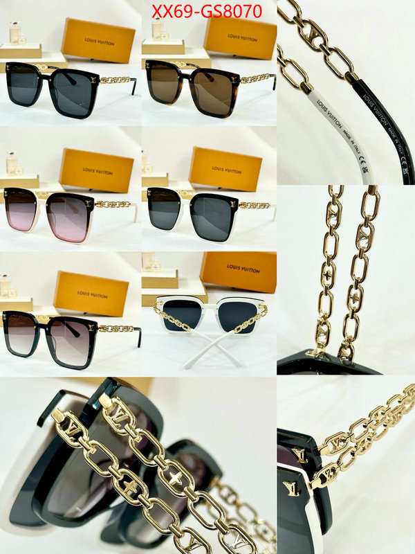 Glasses-LV quality replica ID: GS8070 $: 69USD