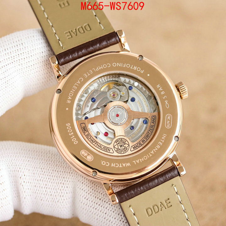 Watch(TOP)-IWC are you looking for ID: WS7609 $: 665USD